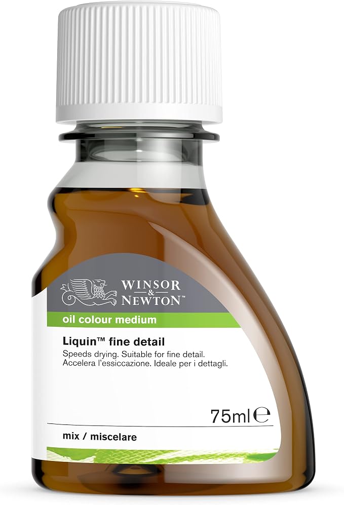 Winsor & Newton Liquin Fine Detail Medium, 75ml Bottle - Image 9