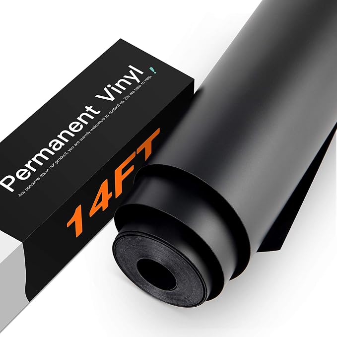 HTVRONT Black Permanent Vinyl by HTVRONT