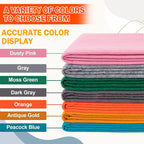 XSEINO Orange Large Felt Fabric 108" X 36 ", 1.4 mm Thick Soft Felt Fabric Sheet - Image 5