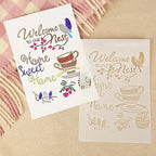 TIAMECH A4 Reusable Birds Coffee Stencil - Image 4