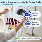 TECKWRAP Heat Transfer Vinyl for T-Shirts, 50+ Washes, REACH Certified & Dryer - Image 4