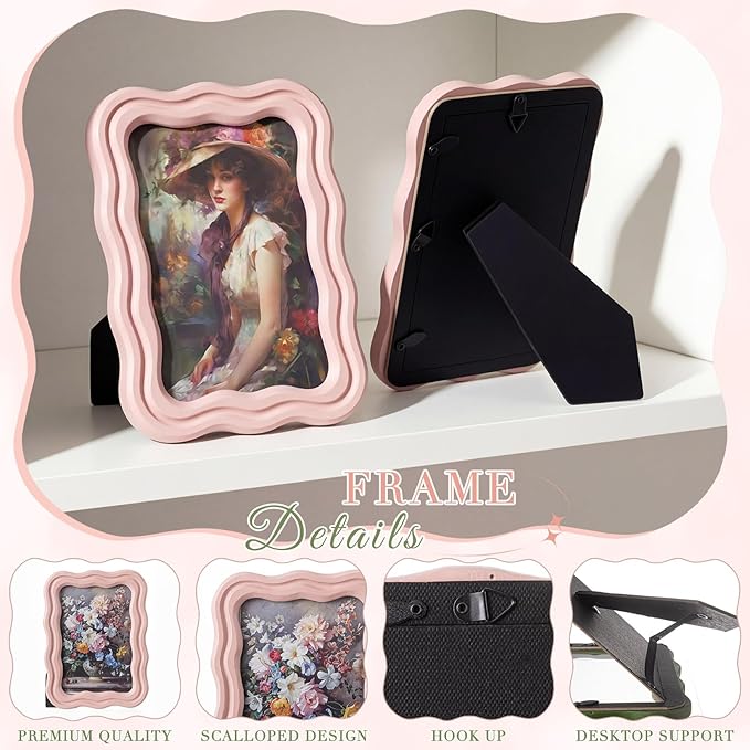 Vicenpal Scalloped Picture Frame - Image 2