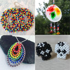 Pony Beads 4000 Pcs for Bracelets, Jewelry Making, Crafts - Image 5