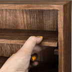 Ikee Design Wooden Wall-Mounted Display Shelves Rack - Image 5