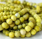 Zenkeeper 108 Pcs Lemon Jade Beads by Zenkeeper