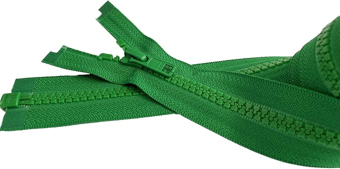 2pcs 30 Inch YKK #5 Vislon Molded Plastic Separating by YKK