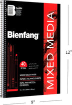 Speedball Art Products Mixed Media Paper Pad, 9-Inch by 12-Inch - Image 3