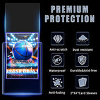 2000 Card Sleeves Toploads for Cards, Premium Standard Size Trading Hard - Image 5