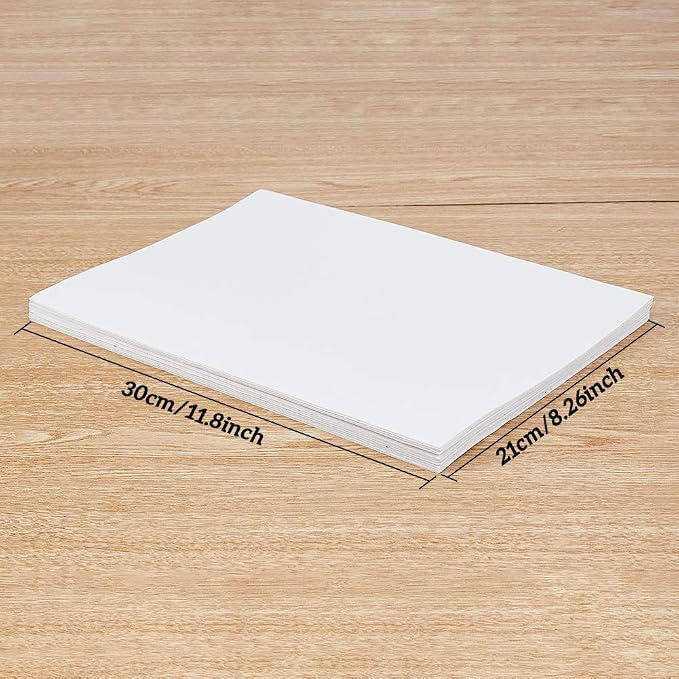BENECREAT 10PCS 1mm Thick Adhesive Foam Sheet 8.3x11.8 Insulation Foam - Image 3