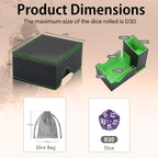 Dice Tower and Tray, Foldable Portable Dice Rolling Tower, Dice Roller Accessory - Image 5