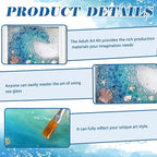 CIYOJA DIY Mosaic Kit for Adults – Complete Glass Mosaic Craft Kit - Image 3