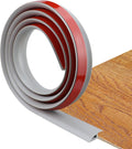 Floor Transition Strip Self Adhesive Carpet & Flooring Transitions Edging Trim Strip PVC Threshold Transitions Suitable for Threshold Height Less Than 10mm (6.56Ft, Gray)