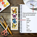 ORIGACH 6 Pcs Cross Stitch Bookmark Kit - Image 3