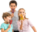Lékué Set of 4 Large Stackable Popsicle Molds + Sticks & Lids | Homemade - Image 4