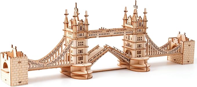 Rowood 3D Puzzles for Adults, DIY Wooden Model Kits for Adults to Build by RowoodAssembleArtDecorateLife