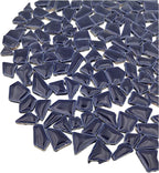 200g Ceramic Mosaic Tiles for Crafts, Irregular Stained Ceramic 0.2"x0.8" - Image 2