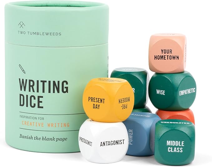 Two Tumbleweeds Writing Dice for Creative Writing — Beat Writer's Block | Story by TwoTumbleweeds
