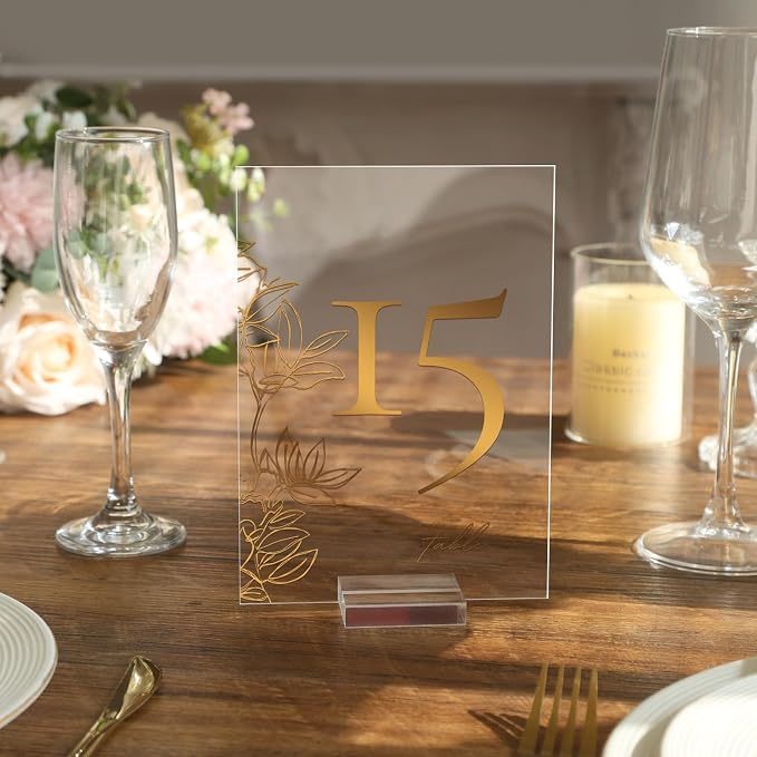 UNIQOOO 20 Pack Clear Blank Acrylic Sign - Image 7
