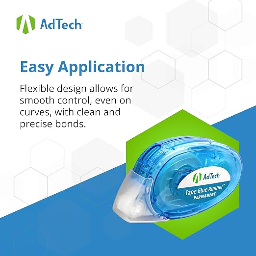 AdTech Permanent Glue Runner, 35 Yards | Strong, Double-Sided Adhesive - Image 12