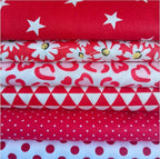Cotton Fabric DIY Making Supplies Quilting Patchwork Fabric Fat Quarter Bundles by LMAEZNER
