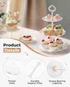 Kootek Dessert Cupcake Stand, 3 Tiered Cup Cake Holder Tower Stand Riser& - Image 2