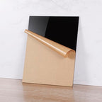 KAITELA Pack of 10 Black Acrylic Sheet 8" x 12" Cast Plexiglass Panel 1/8" - Image 5