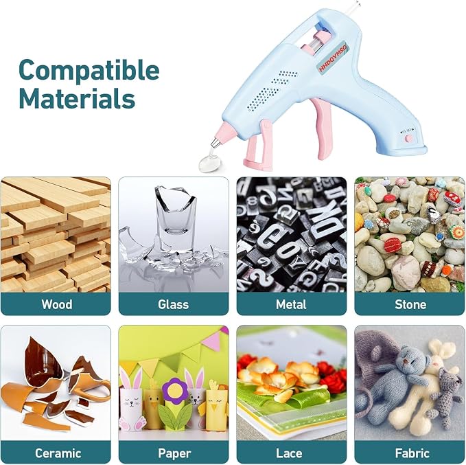 Cordless Hot Glue Gun, 20W Hot Glue Gun - Image 9