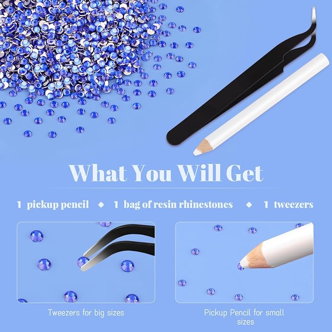 8000PCS 3mm Resin Rhinestones Bulk - Image 7