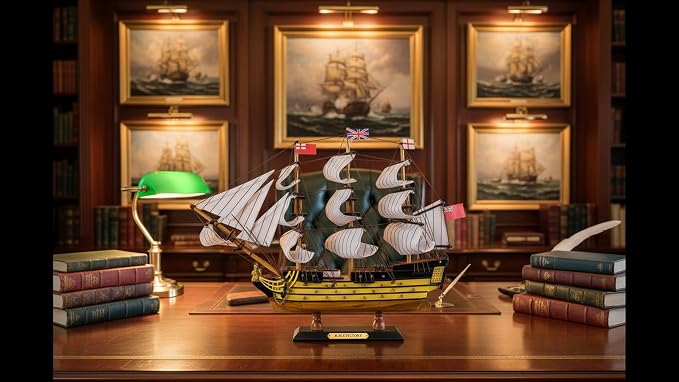 SAILINGSTORY Wooden Model Ship HMS Victory 1/170 Scale Replica | Handcraft - Image 5
