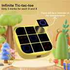 Tic-Tac-Toe Bolt Game, 4-in-1 Handheld Puzzle Games Console, Electronic - Image 5