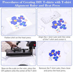 Tshirt Ruler Guide for Vinyl Alignment, T Shirt Rulers to Center Designs - Image 8