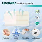 DUMOS Cervical Pillow for Neck and Shoulder, Contour Memory Foam Pillow - Image 5