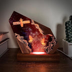 Space Resin Lamp, Handmade Galaxy Resin Night Light - Image 5