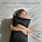 MR&HM Pillow Cases Queen Size Set of 2, Cooling Pillow Case - Image 2