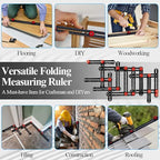 16-Sided Multi Angle Measuring Ruler, Angle Finder - Image 2