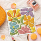 Doodlream Large Flower DIY Punch Needle Embroidery Kit - Image 6