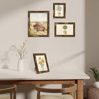 puthiac 5x7 Rustic Farmhouse Picture Frame, Warm Walnut, 1 Pack | Distressed - Image 6