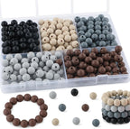 300Pcs Silicone Beads 9mm Mix Color, Bulk Silicone Beads 9mm by Kovict