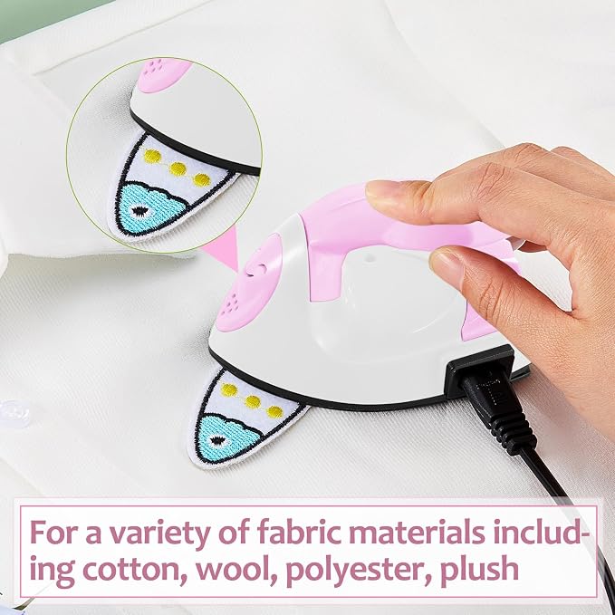 Honoson Mini Craft Iron Mini Heat Press Small Iron 3.93 x 2.36 x 2.76 in - Image 6