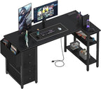Lufeiya L Shaped Gaming Desk by LUFEIYA