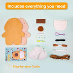 Avenir My First Sewing Kit for Kids Ages 6-8 | Learn to Sew Stuffed Animal - Image 2