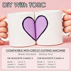 TORC Gray Permanent Vinyl 12" x 14 FT Matte Gray Adhesive Vinyl Roll Compatible - Image 4