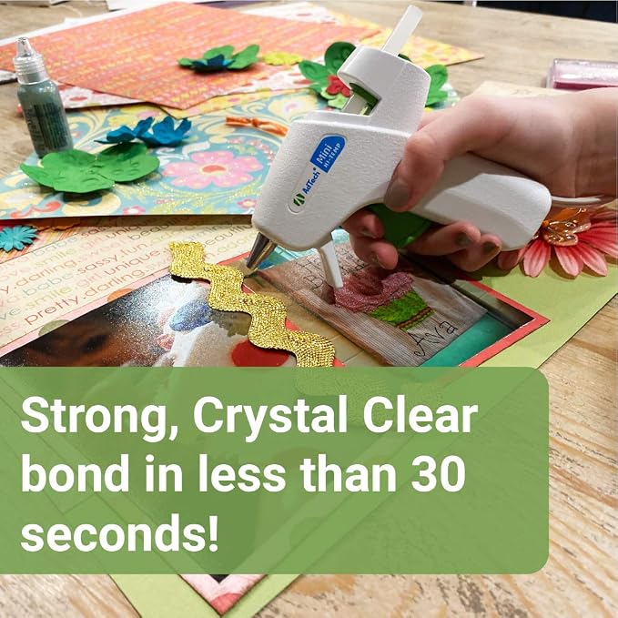 Adtech Mini Hot Glue Sticks Clear | High Temperature | Bonds in 30 Seconds | - Image 2