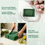 Prashent 3 Pcs Large Floral Foam Blocks, Wet & Dry Green Foam - Image 5