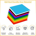 Gute 10Pk 8x8 Opaque Cast Acrylic 1/8" 10 Colors | - Image 6