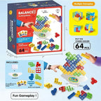 64 Pcs Stacking Tower Game - Image 6
