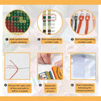 FREEBLOSS 11CT Stamped Cross Stitch Kits Jam Pot Cross Stitch Ornament Kits - Image 4