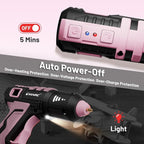 EZARC Cordless Hot Glue Gun, 15s Fast Heating 12V Mini Glue Gun - Image 4