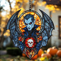 Dracula Halloween Acrylic Suncatcher Stained Glass Effect Window Car Hanging by AVAGAN