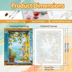 Yunruily Paint by Number Adult Lemon Tree-Adult Paint by Numbers, Paint by - Image 5
